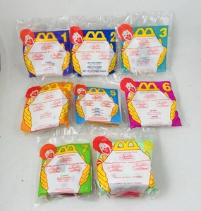 🌟1996 Disney's Aladdin McDonalds Happy Meal Juguetes Juego Completo de 8, Nuevo - Imagen 1 de 4