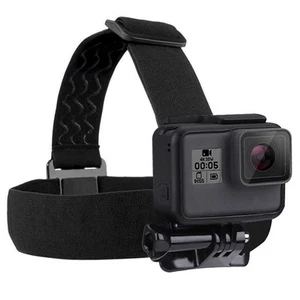 Head Strap for Cameras Headband Harness Fits Go Pro Hero 8 7 6 5 4 3 2 1 - Picture 1 of 7
