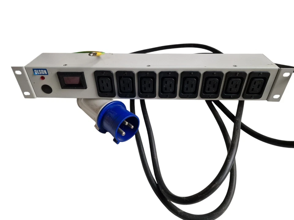 19" 1.5U 32amp 8way C19/C20  Power Distribution Unit  - Image 1 of 1