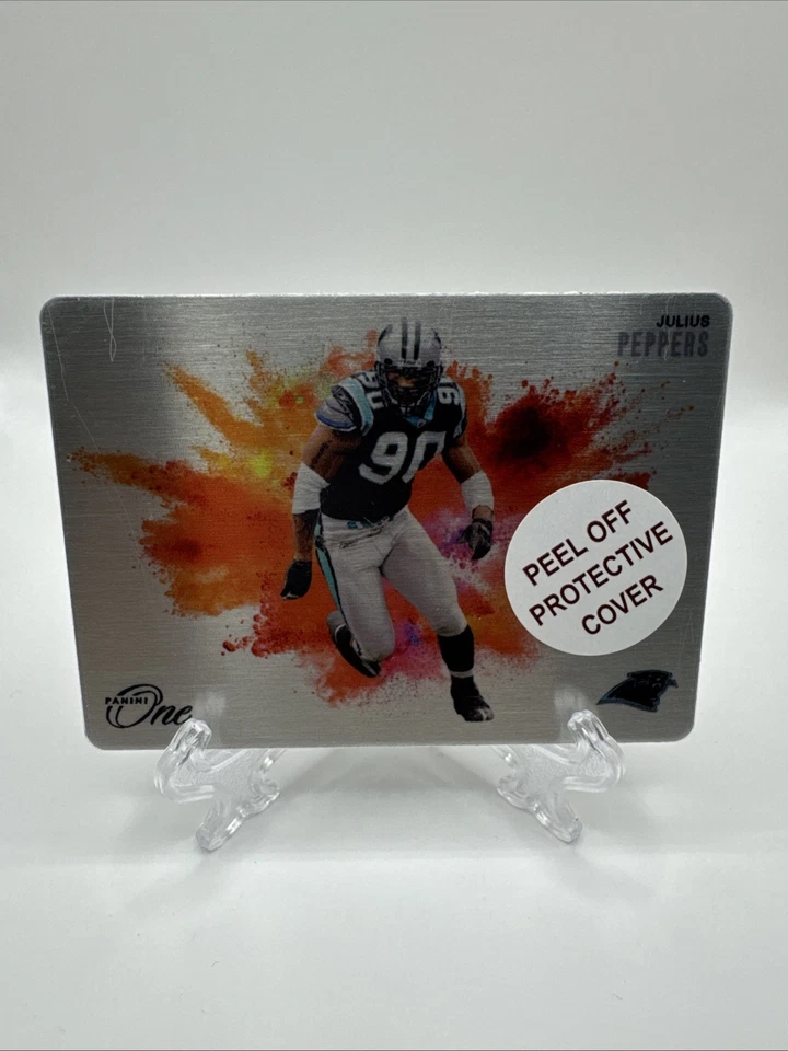 Julius Peppers 2024 Panini One No. CB-JPS Color Blast Case Hit - Image 1 of 3