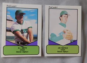 1990 ProCards AAA Denver Zephyrs Baseball Card Pick one - Picture 1 of 28