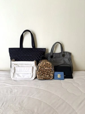 B.P. Street Level H&M 女式钱包手提包单肩包斜挎包背包套装 — 第 1/4 张图片