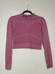 Top da allenamento Z by Zella donna medio finto collo manica lunga crop - Foto 1 di 7