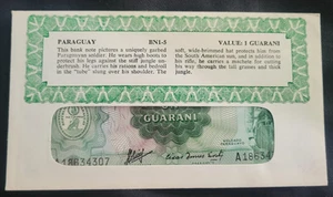 1952 Paraguay 1 Guarani GEM UNC - mit Umschlag - Bild 1 von 5