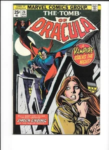 Tomb of Dracula #26 Fn+ 6.5 1ST APP The CHIMERA! 1ST CHASTITY JONES! Marvel 1974 - Picture 1 of 2