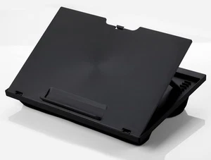 Q-Connect Height Adjustable Lap Desk Black - Afbeelding 1 van 4