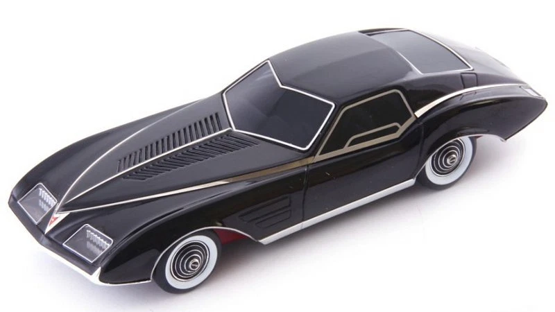 Pontiac Phantom Concept 1977 Black 1:43 AVENUE43 60078 - Immagine 1 di 1