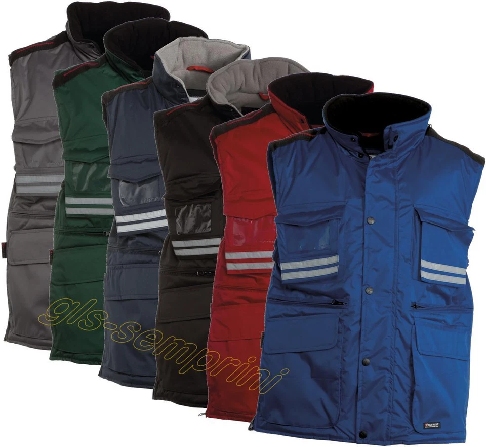 GILET MULTITASCHE INVERNALE IMPERMEABILE IMBOTTITO LAVORO PAYPER FLIGHT UOMO