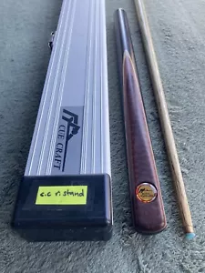 Cue Craft Royal Standard 3/4 Jointed Snooker Pool Cue Aluminium Hard Case - Picture 1 of 14