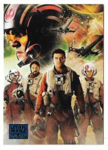 2018 Topps Star Wars Galaxy BLUE Foil Parallel #38