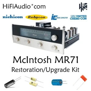 McIntosh MR71 tuner restoration recap repair service rebuild kit capacitor - Picture 1 of 8