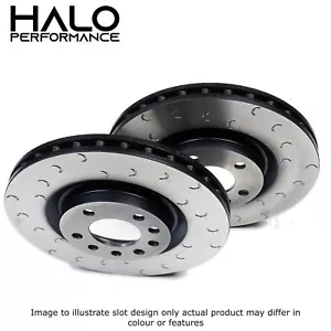 Discos de freno delanteros Golf R MK7 340mm C gancho ranurado - Imagen 1 de 2