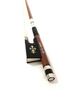 Symphony Premium Violin Bow - 4/4 Size, Brazilwood, Round Stick FM08044 - Picture 1 of 11
