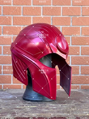 Marvel Magneto X-Men Helmet Full Face Mask Halloween Cosplay Adult Helmet Prop - Image 1 of 4