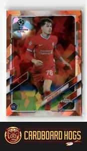 2020-21 Chrome Sapphire UEFA #94 Neco Williams Liverpool Orange 17/50 RC Rookie - Picture 1 of 2