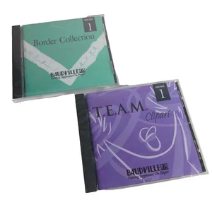 Baudville - Border Collection & TEAM Clipart (2 CDRoms) NEU! - Bild 1 von 3