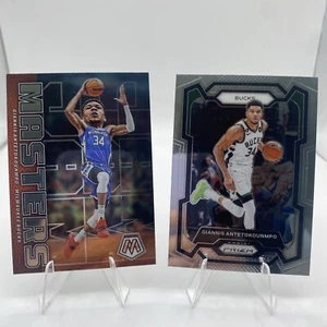 2022-23 Panini Mosaic - Jam Masters #2 Giannis Antetokounmpo & Prizm #103 - Bild 1 von 5
