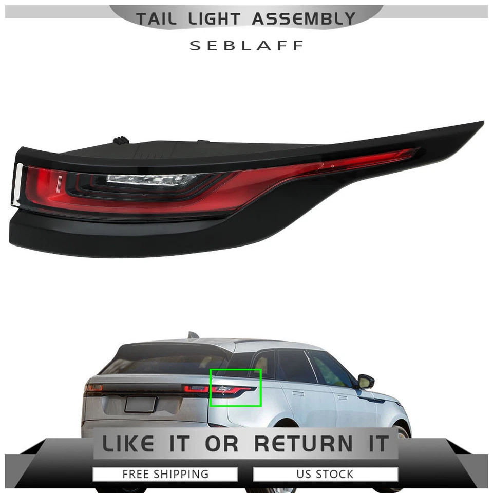 For Land Rover Range Rover Velar 2018-2023 LED Tail Light Outer Right Passenger - Image 1 of 4