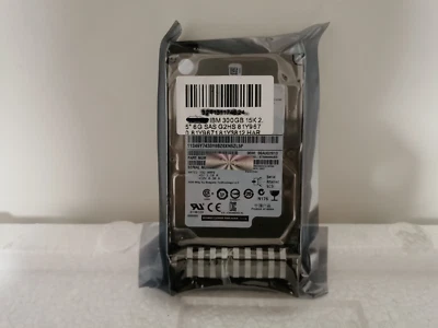 81Y9670 IBM 300GB 15K SAS 6Gbps 2.5" HDD Hard Drive 81Y9671 81Y3812 - Image 1 of 3