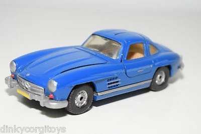 CORGI TOYS MERCEDES BENZ MERCEDES-BENZ 300SL 300 SL EXCELLENT ÉTAT REPEINT - Photo 1/4