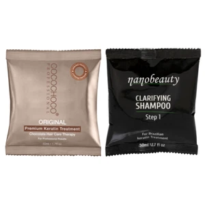 Cocochoco Original Brazilian Keratin Treatment Hair Straightening 50ml +50ml Kit - Picture 1 of 3