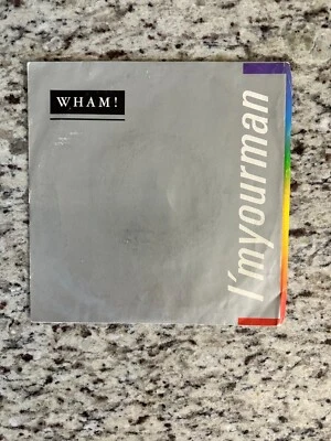 Wham! - I'm Your Man 45 RPM, 1985, UC, Picture Sleeve Foto 1 de 4