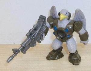 Battle Beasts: Shadow Warriors - Blue Eagle action figure w/ blaster accessory - Picture 1 of 6