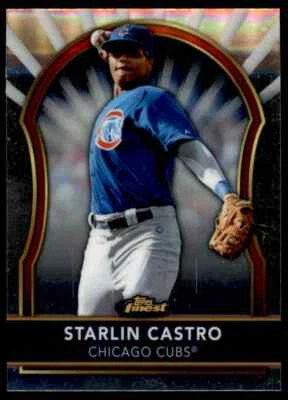 2011 Topps Finest Starlin Castro Cubs #33 *Noles2148* Cs 10=Fs - Image 1 of 2