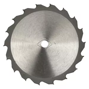 Hoja de sierra circular de diente curvo TCT para madera 180 mm x 16 mm 18T - Imagen 1 de 1