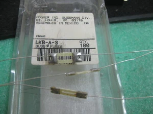 1x LKB-A-3 250V 3A Fusibles con Cables (Agujero Pasante) FUSIBLE DE PEQUEÑA DIMENSIÓN - Imagen 1 de 1