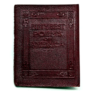 1920's Little Luxart Library, Fifty Best Poems of America - Foto 1 di 10