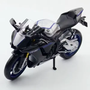 Yamaha YZF-R1M Motorcycle Model Toy Black Colour - Picture 1 of 8