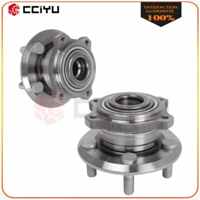 Set For Dodge Charger Challenger Chrysler 300 2009-2014 Rear Wheel Bearing & Hub Foto 1 de 4