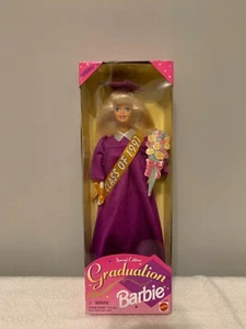  Mattel Special Edition Graduation Barbie Class of 1997 Pose-Able Doll 16487 - Picture 1 of 6
