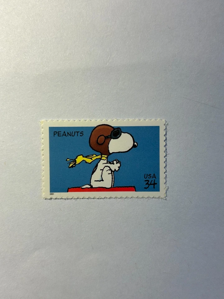 Марки США SC 3507 Снупи как новые без наклеек и следов 2001 - Изображение 1 из 1