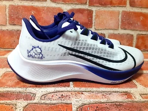 Nike Zoom Pegasus 37 TCU Horned Frogs Shoes CZ5392-100 Men's Size 4.5,Women's 6 - Picture 1 of 7