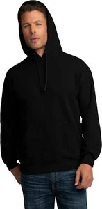Fruit Of The Loom Mens Eversoft Fleece Pullover Hoodie - Picture 1 of 13