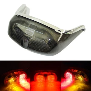 E-Mark Smoke LED Integrated Indicator Taillight For YAMAHA YZF R6 RJ03 1998-2000 - Picture 1 of 11