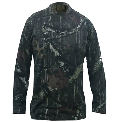 MEET AI MUSE MENS JUNGLE CAMOUFLAGE SHIRT LONG SLEEVE TSHIRT TOP GREEN BROWN TREE M - 7XL