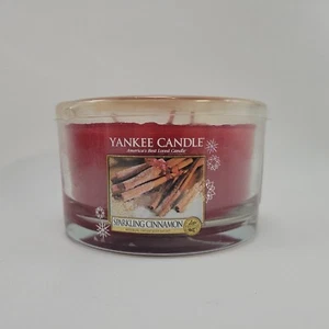 Yankee Candle Sparkling Cinnamon 17 Ounce 3 Wick Candle - Picture 1 of 7