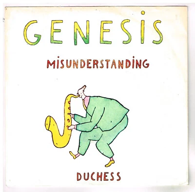 GENESIS    Misunderstanding            7" SP 45 tours - Photo 1/4