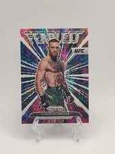 2023 Panini UFC Prizm Conor McGregor #13 White Sparkle Parallel SSP Fearless