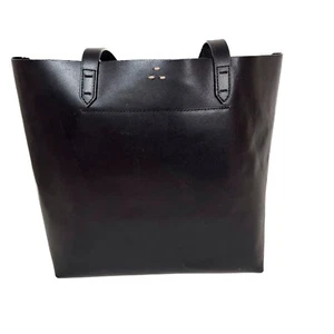 Kelsi Dagger Leather Tote Bag Felt Reversible Shopper Carryall Everyday Purse - Picture 1 of 2