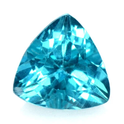 PIEDRA GEMAS RARAS NATURAL BRASIL PARAIBA COLOR AZUL APATITA 0,74 CT CORTE BILLÓN Foto 1 de 2