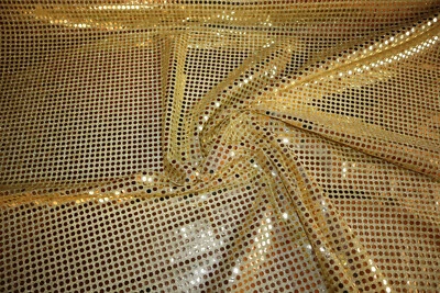 Pailletten Stoff, 6 mm, Lurex, Bekleidung, Br: ca. 89 bis 138 cm, Mat: 100 PE - Bild 1 von 4