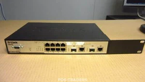 D-LINK DGS-3200-10 xStack 10-Port Gigabit + 2x SFP L2 Managed Switch INCL RM EAR - Afbeelding 1 van 2
