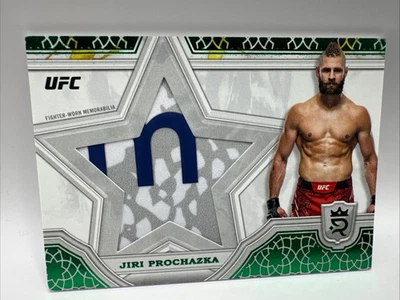 Jiri Prochazka 2024 Royalty Star Relic Green 1/5 UFC- 2113 - Image 1 of 2