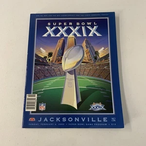 2005 Super Bowl 39 XXXIX Official Game Program Patriots VS Philadelphia Eagles - Picture 1 of 8