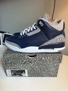 Brand new Jordan 3 Retro Georgetown (2021) CT8532-401 Size 8.5 - Picture 1 of 7