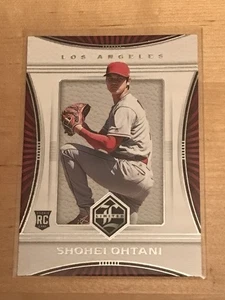 Shohei Ohtani 2018 Panini Chronicles Limited #18 Rookie RC LA Dodgers Angels Jugador Más Valioso - Imagen 1 de 4